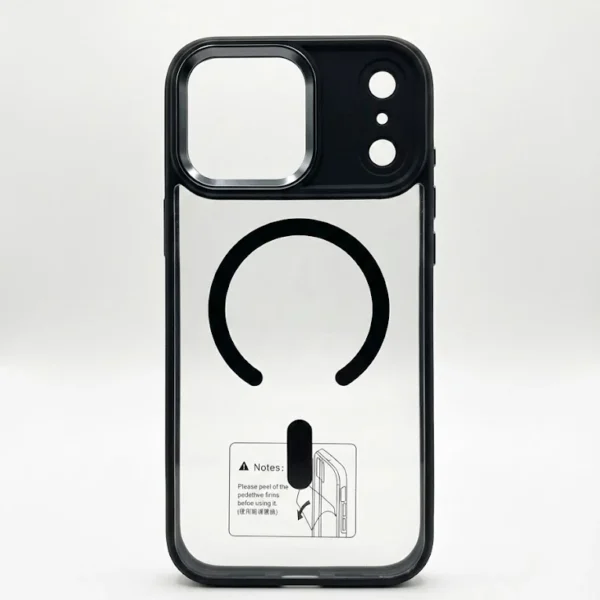 17 PROMAX MAGSAFELİ  STANDLI  BUZLU ŞEFFAF KILIF